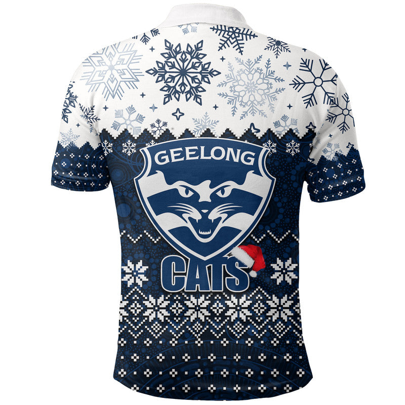 Geelong Cats Polo Shirt Christmas 2022 - Vibe Hoodie Shop