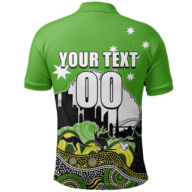 (Custom Personalised And Number) Happy Australia Day- Sydney Thunder  Polo Shirt - Vibe Hoodie Shop