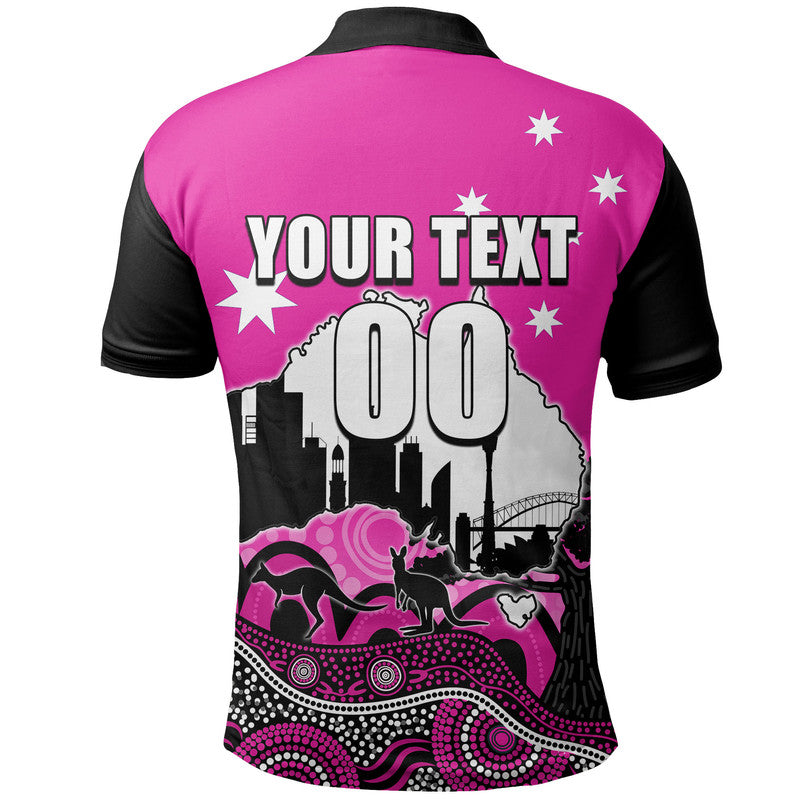 (Custom Personalised And Number) Happy Australia Day- Sydney Sixers  Polo Shirt - Vibe Hoodie Shop