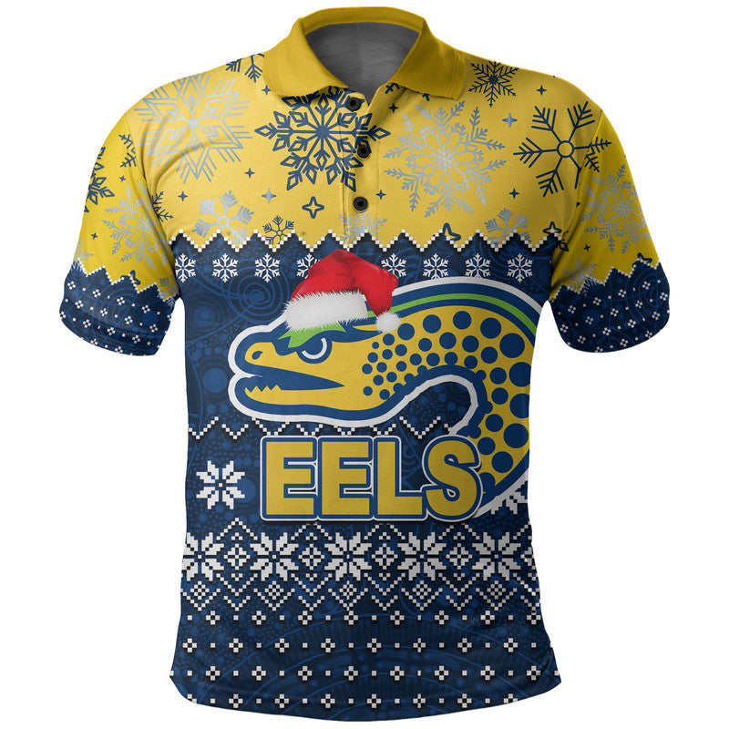 Eels Rugby Polo Shirt Christmas 2022 - Vibe Hoodie Shop