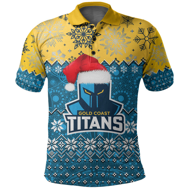 Titans Rugby Polo Shirt Christmas 2022 - Vibe Hoodie Shop