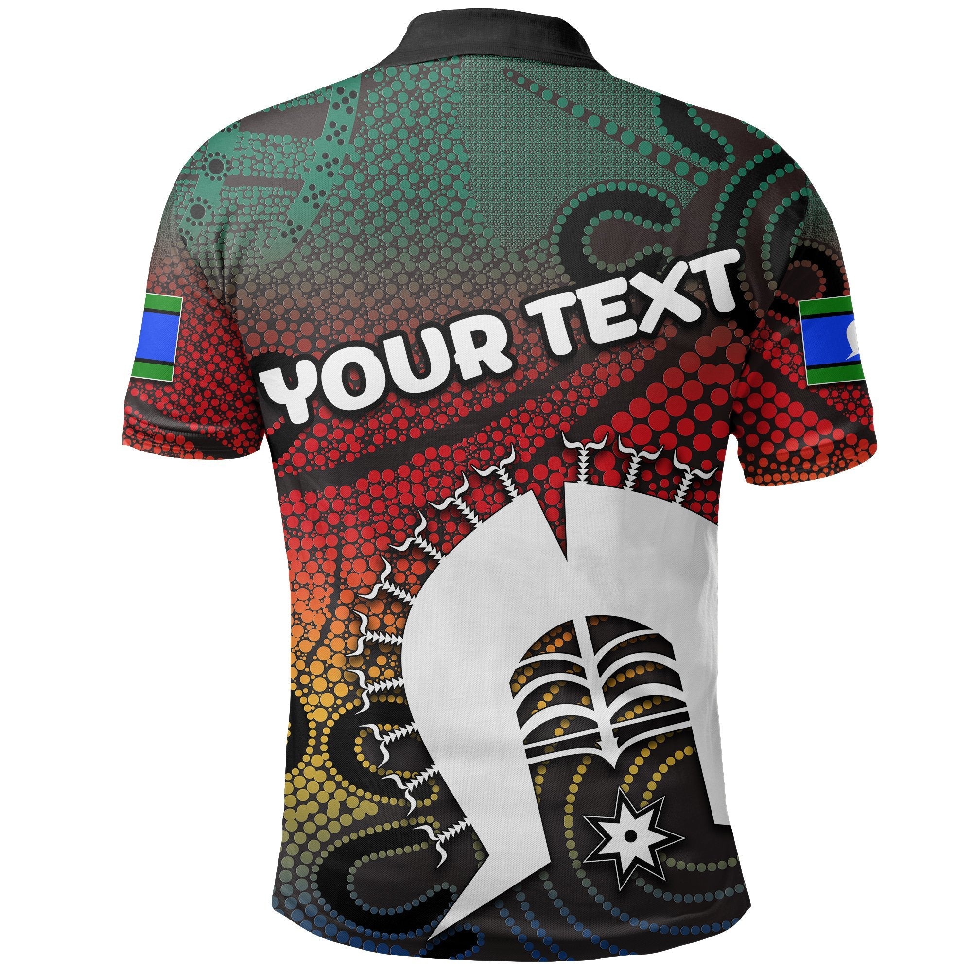 (Custom Personalised) NAIDOC Week Polo Shirt Torres Strait Islanders - Heal Country - Vibe Hoodie Shop