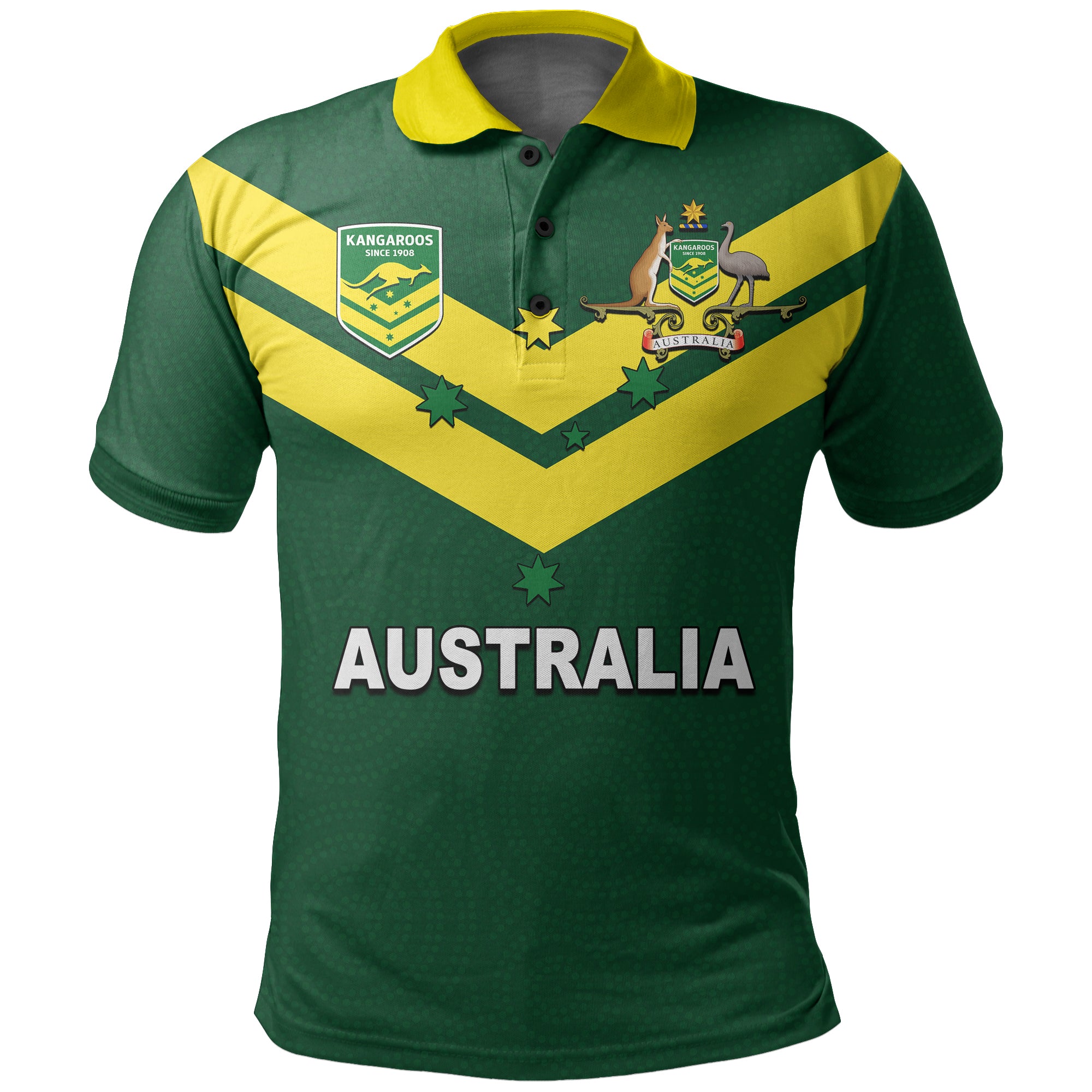 Australia Polo Shirt Rugby World Cup 2022 - Vibe Hoodie Shop