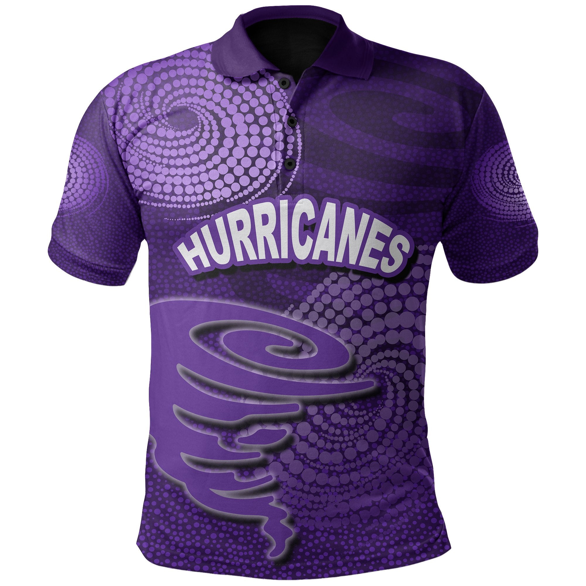 Hobart Hurricanes Cricket Polo Shirt - Vibe Hoodie Shop