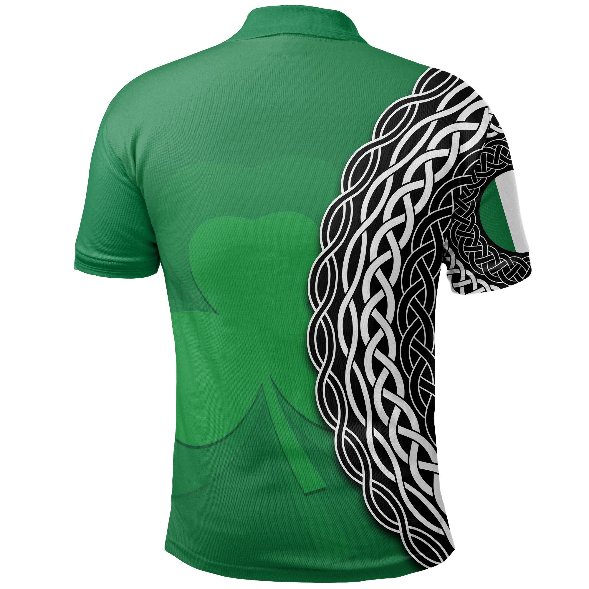 Ireland Polo Shirt - Irish Rugby Football Celtic Style - Vibe Hoodie Shop