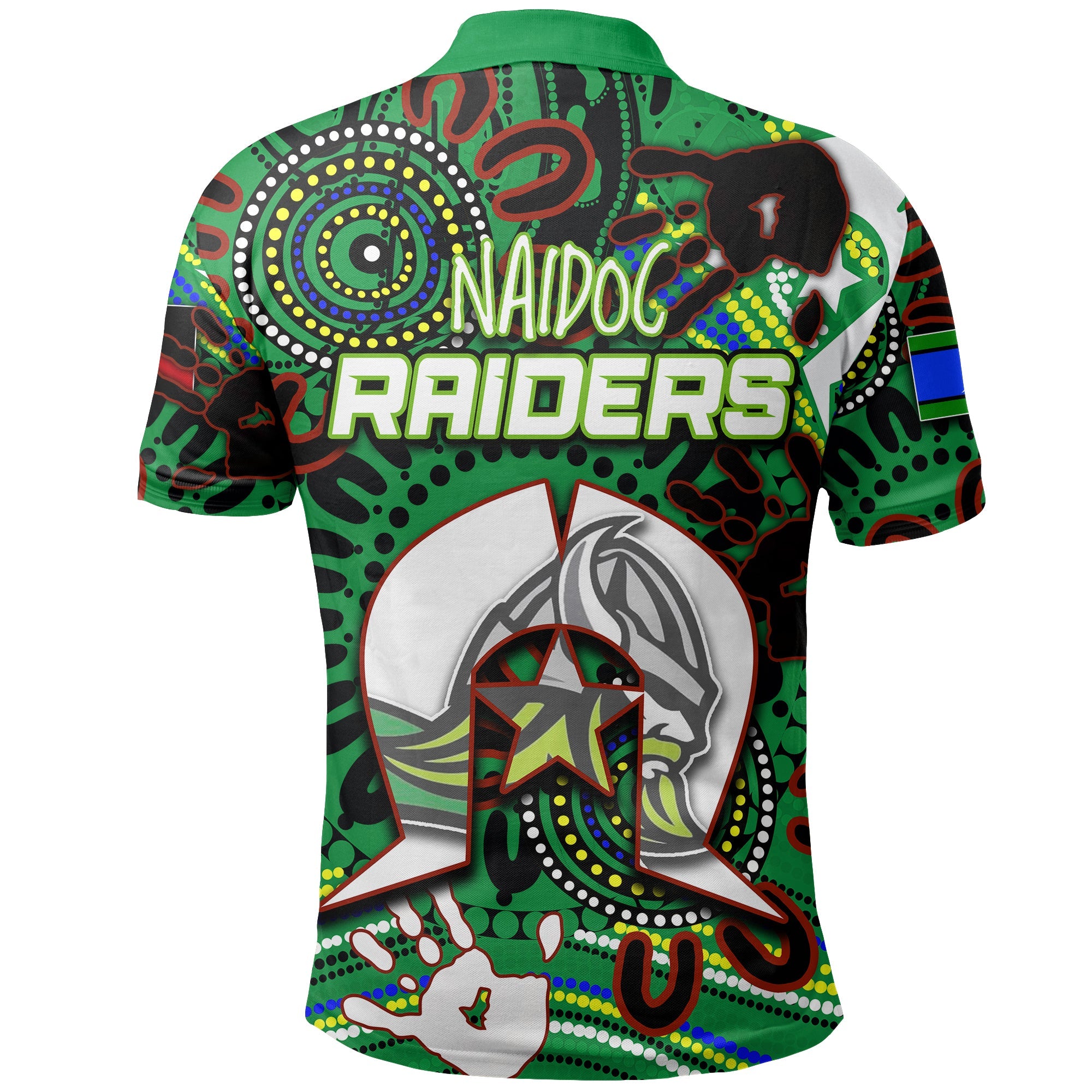 NAIDOC Raiders Polo Shirt Torres Strait Islanders - Vibe Hoodie Shop