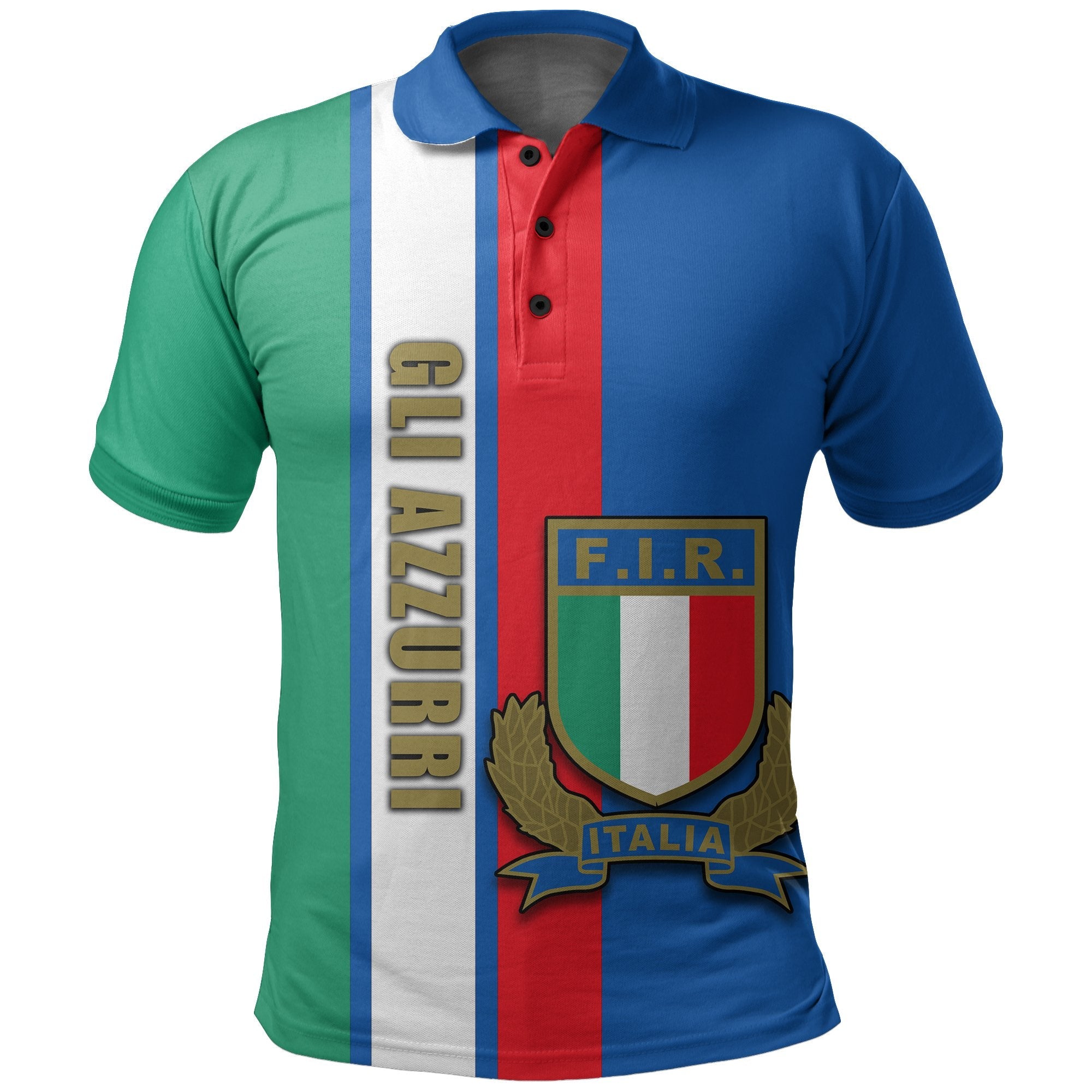 Italian Rugby Polo Shirt - Vibe Hoodie Shop