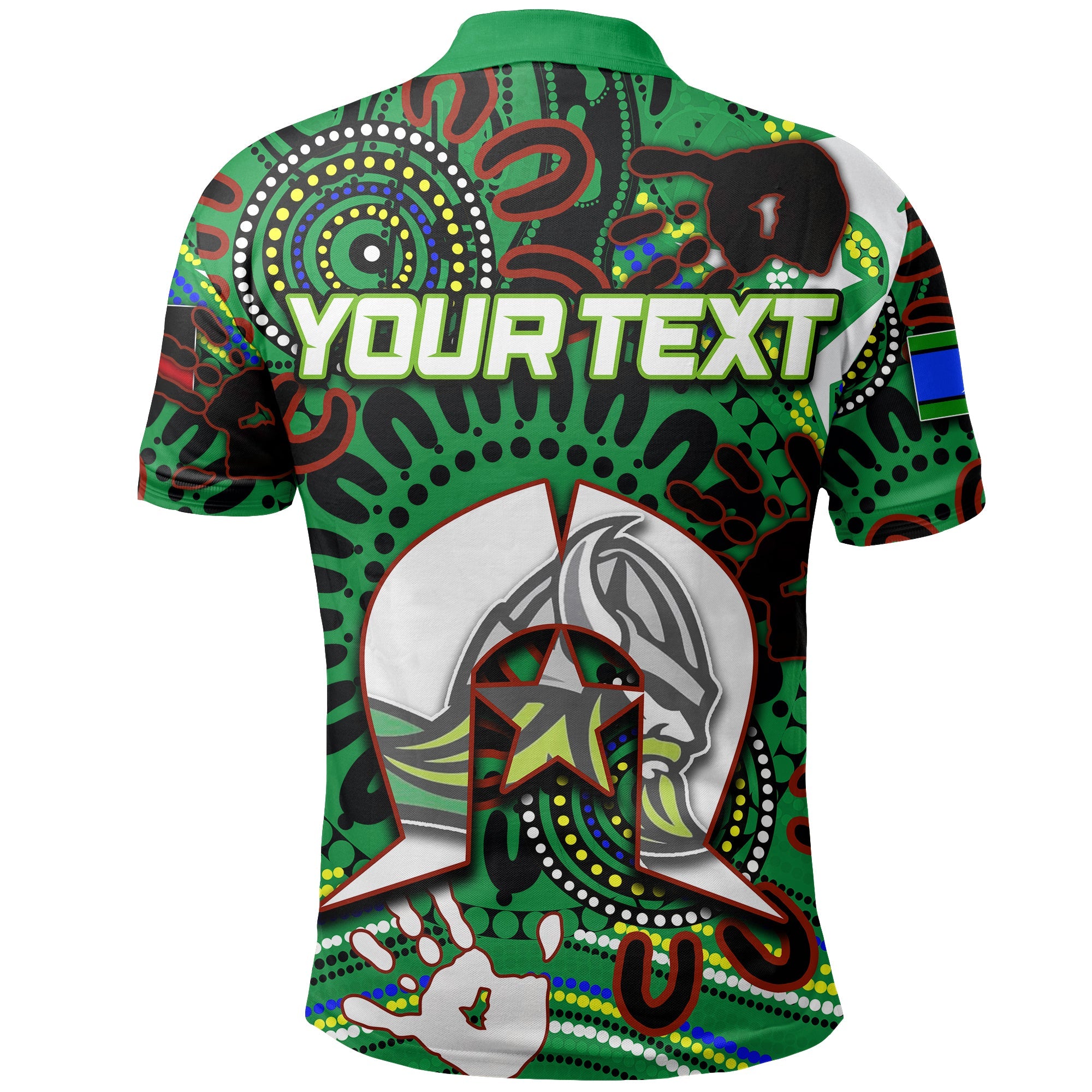 (Custom Personalised) NAIDOC Raiders Polo Shirt Torres Strait Islanders - Vibe Hoodie Shop