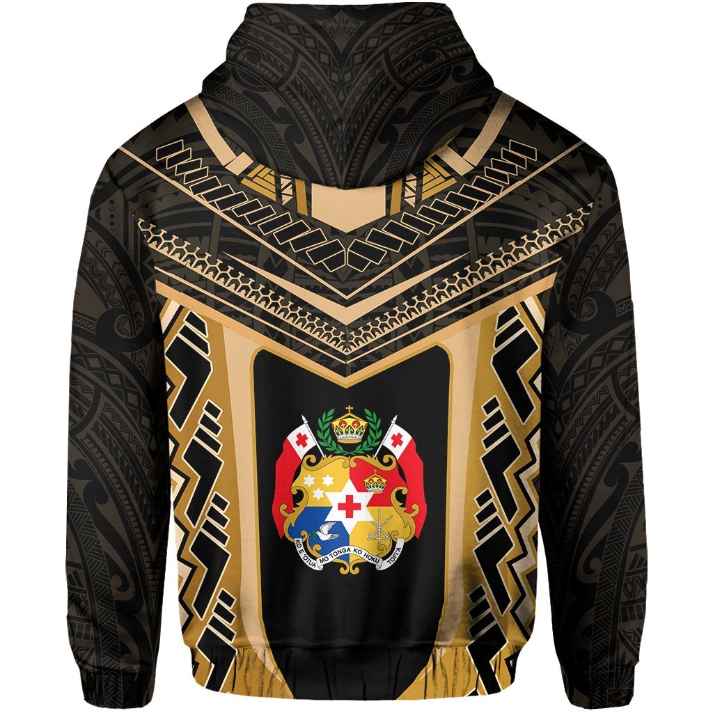 Hoodie Tonga New Polynesian Style Gold - Vibe Hoodie Shop