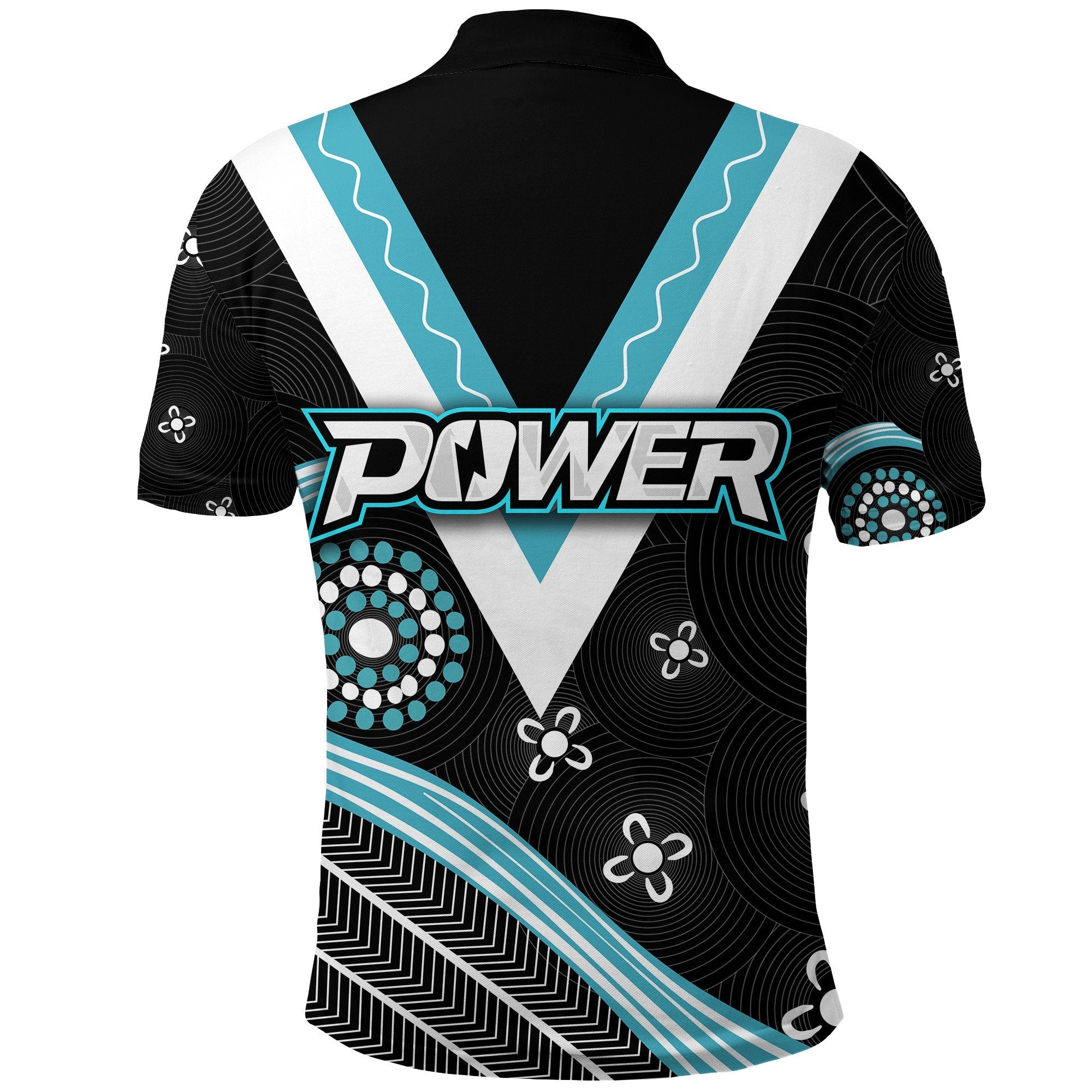 We Are Port Adelaide Polo Shirt Power - Vibe Hoodie Shop