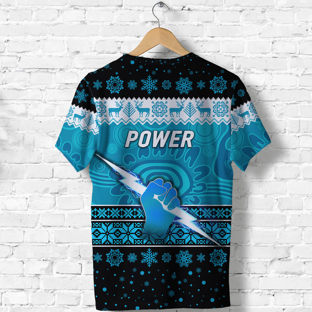 Port Adelaide Power T shirt Christmas Simple Style - Vibe Hoodie Shop