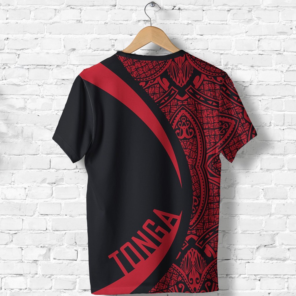 Tonga Polynesian T shirt - Circle Style 06 - Vibe Hoodie Shop