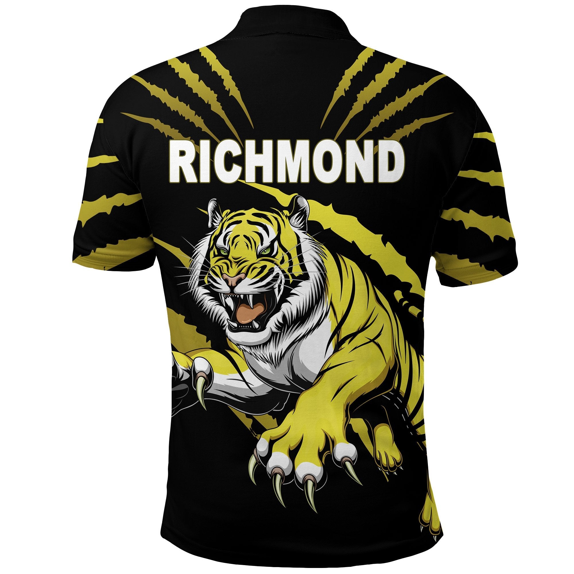 Richmond Polo Shirt Tigers - Vibe Hoodie Shop