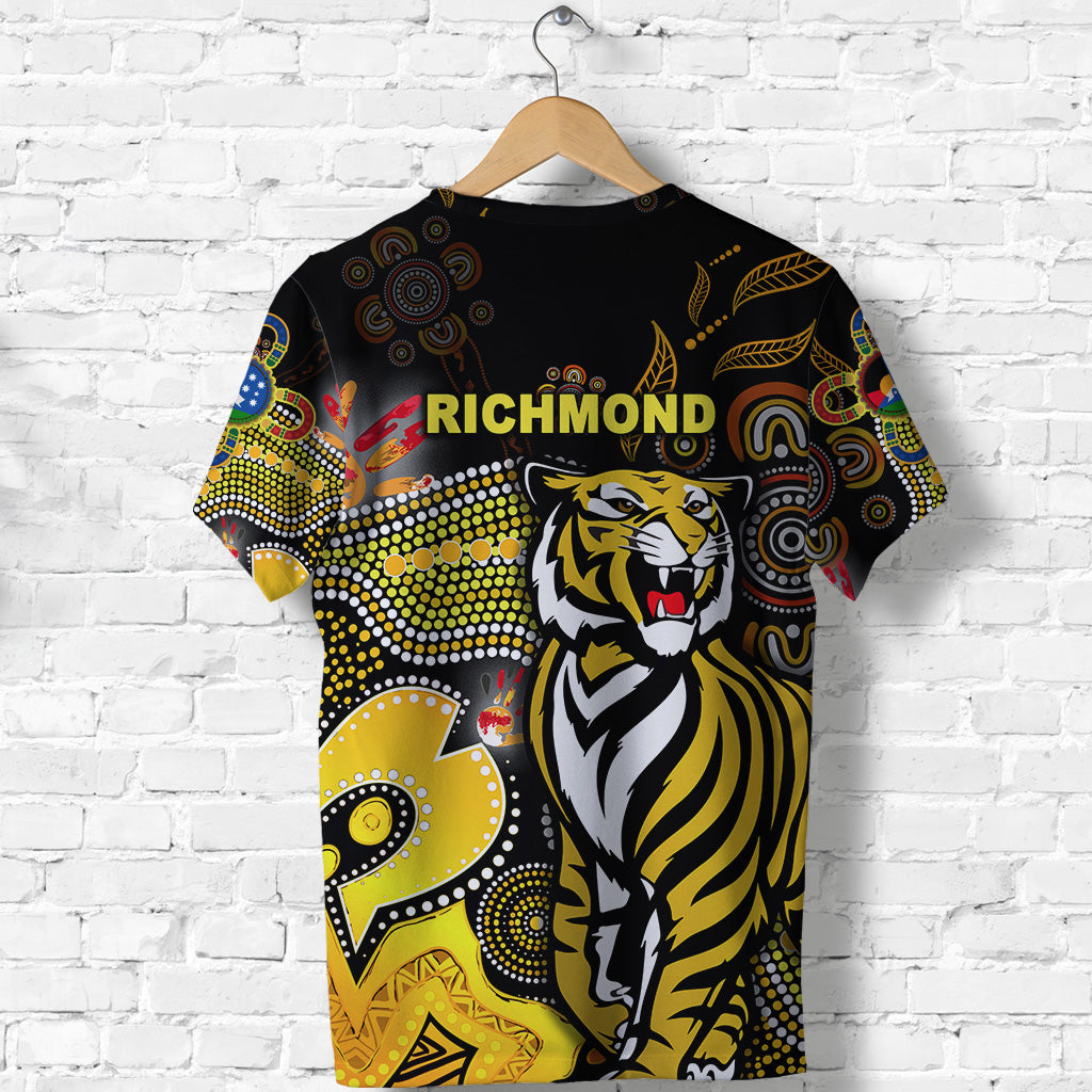 Richmond Tigers T shirt NAIDOC Heal Country! Heal Our Nation - Original - Vibe Hoodie Shop