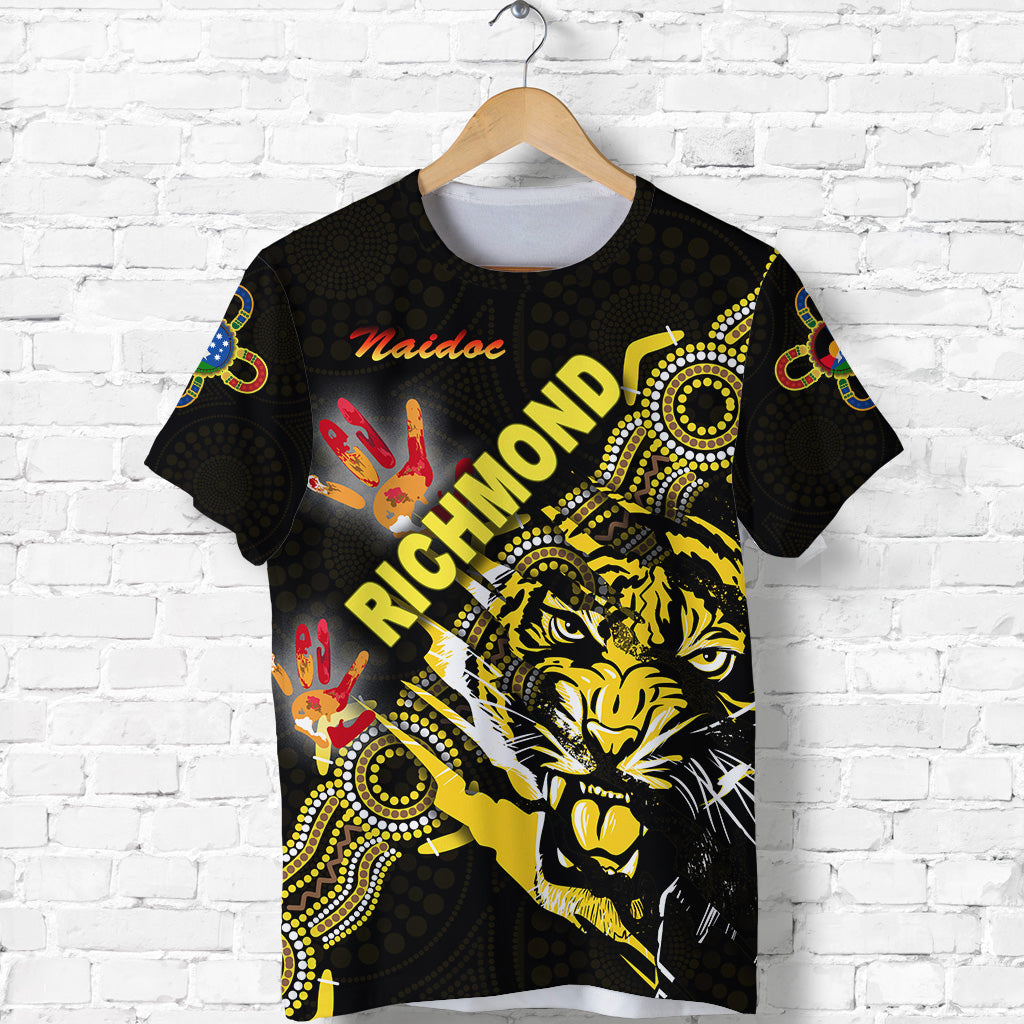 Richmond Tigers T shirt NAIDOC Heal Country! Heal Our Nation - Powerful - Vibe Hoodie Shop