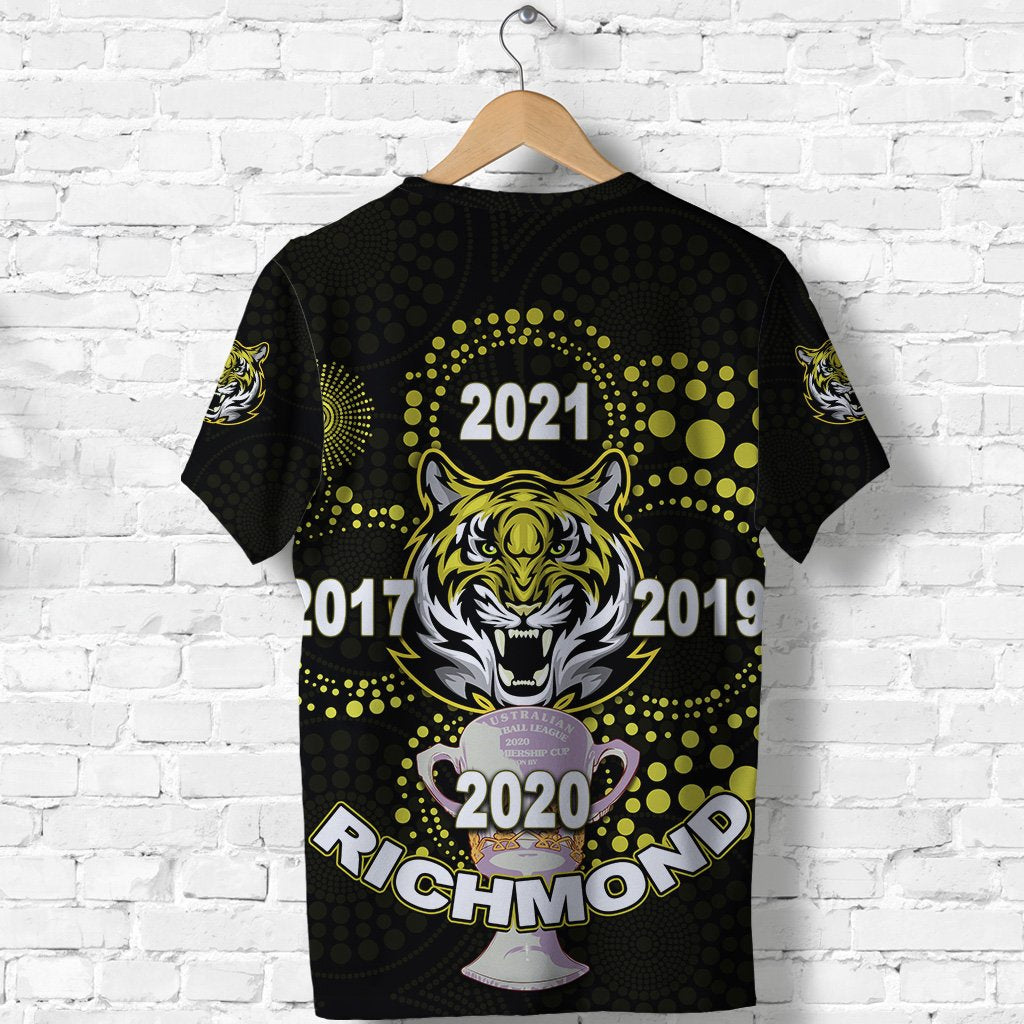 (Custom Personalised) Richmond Premier T shirt Legendary Tigers Indigenous - Vibe Hoodie Shop