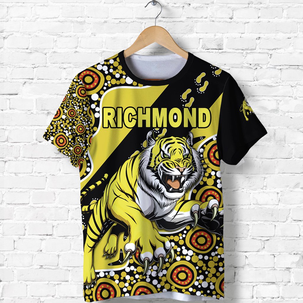 Richmond T shirt Indigenous Tigers - Vibe Hoodie Shop