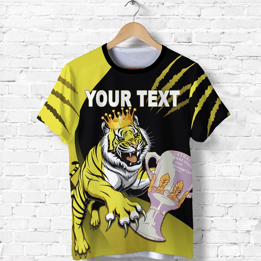 (Custom Personalised) Richmond Premier T shirt Tigers - Vibe Hoodie Shop