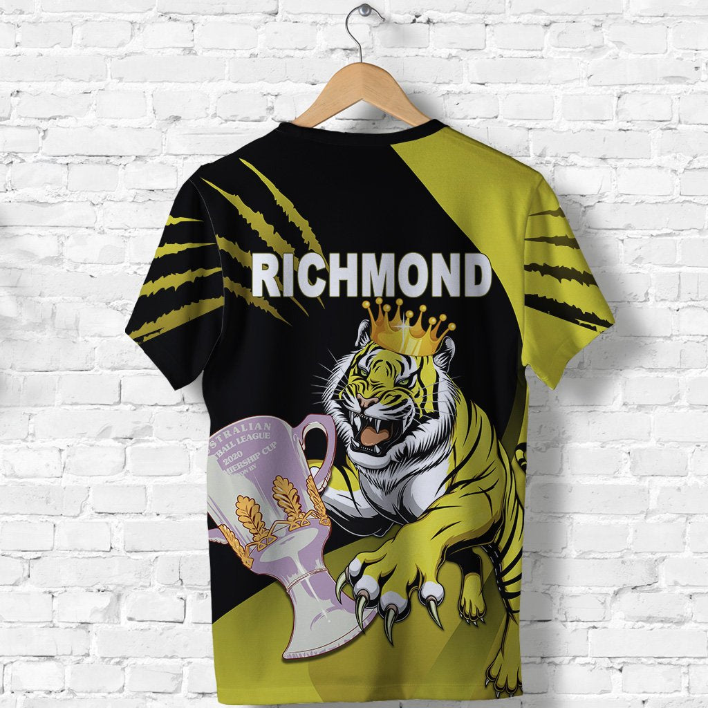 (Custom Personalised) Richmond Premier T shirt Tigers - Vibe Hoodie Shop