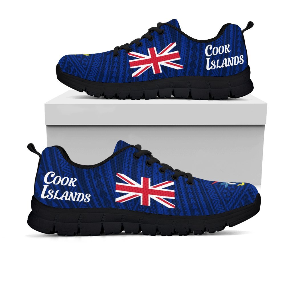 Cook Islands Blue Sneakers (Shoes) - Vibe Hoodie Shop