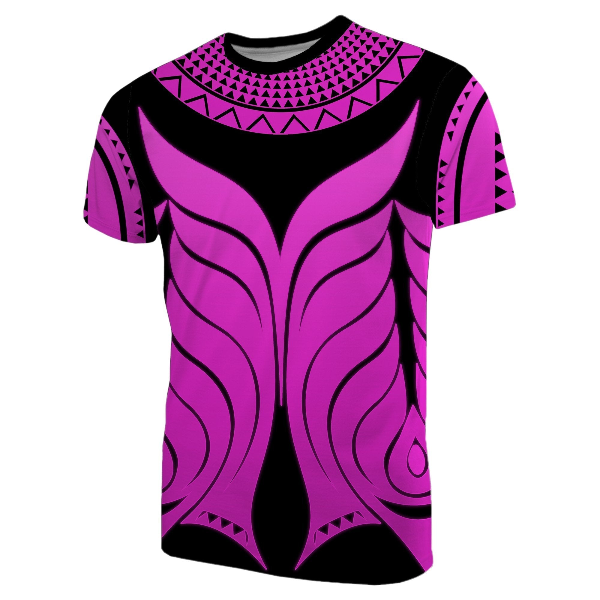 Yap Tribal Tattoo T shirt Purple - Vibe Hoodie Shop