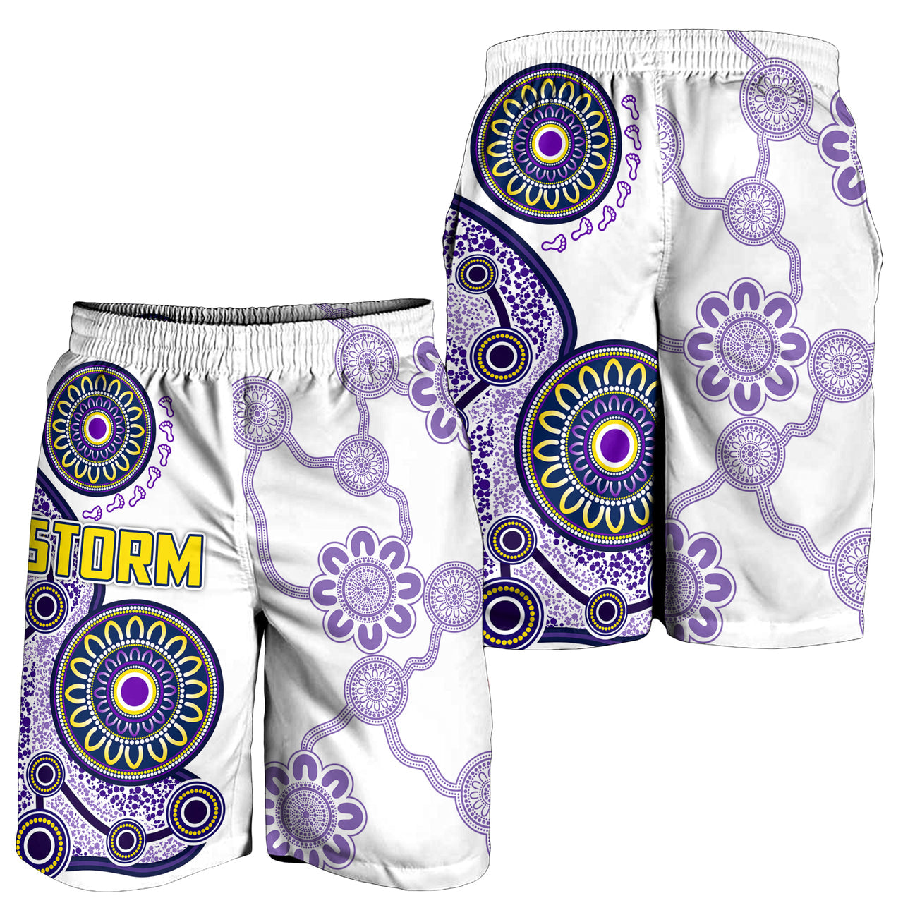 Storm Rugby Men Shorts - Custom Super Storm Men Shorts RLT13 - Vibe Hoodie Shop