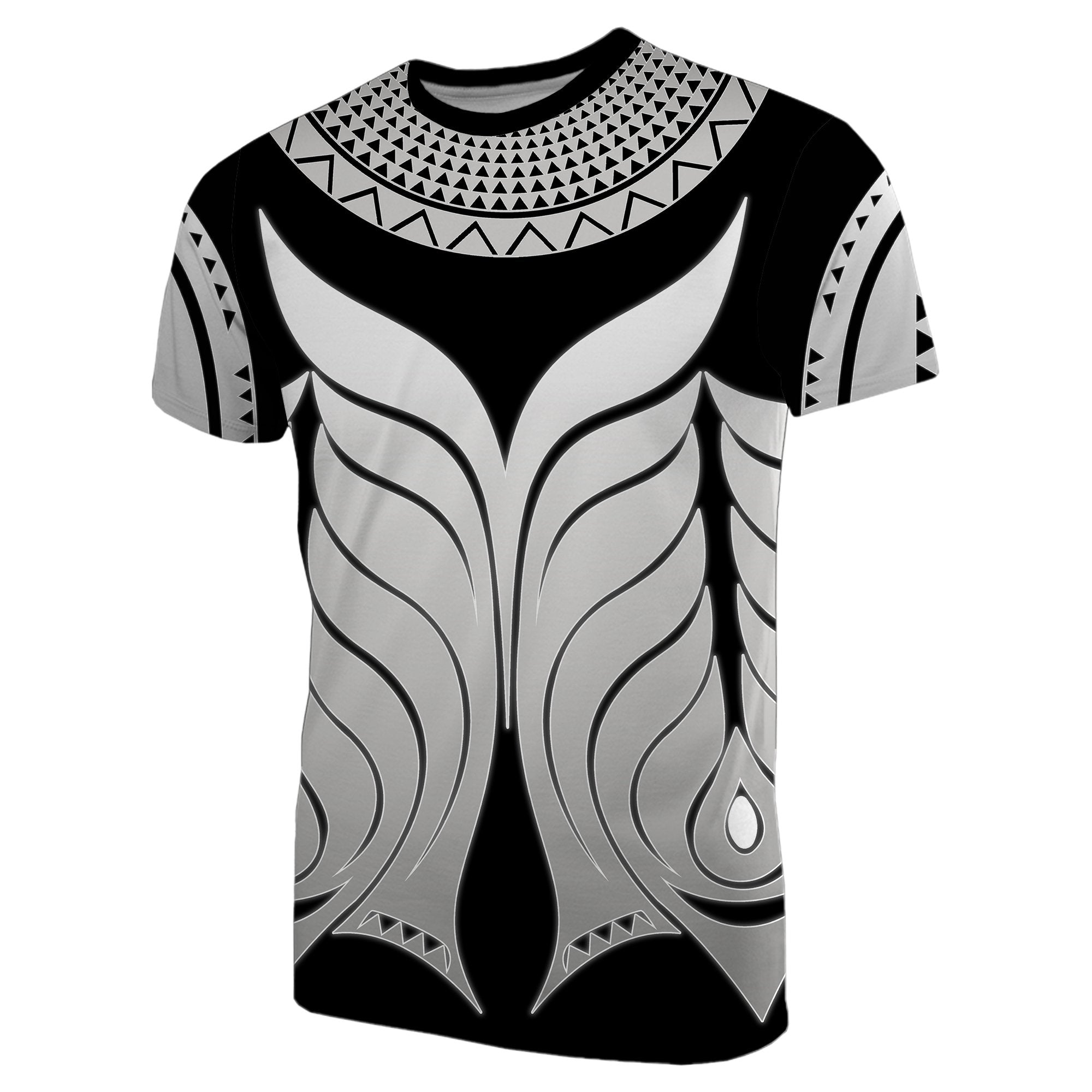 Yap Tribal Tattoo T shirt White - Vibe Hoodie Shop