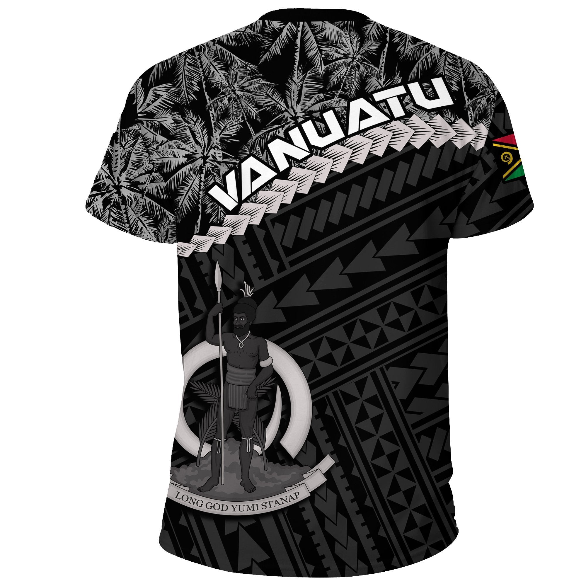 Vanuatu T shirt Gray Coconut - Vibe Hoodie Shop