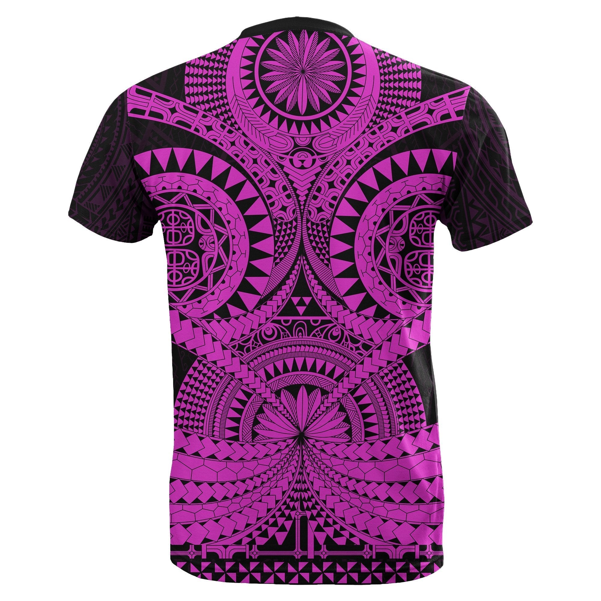 Polynesian Tattoo T shirt Purple 2 - Vibe Hoodie Shop