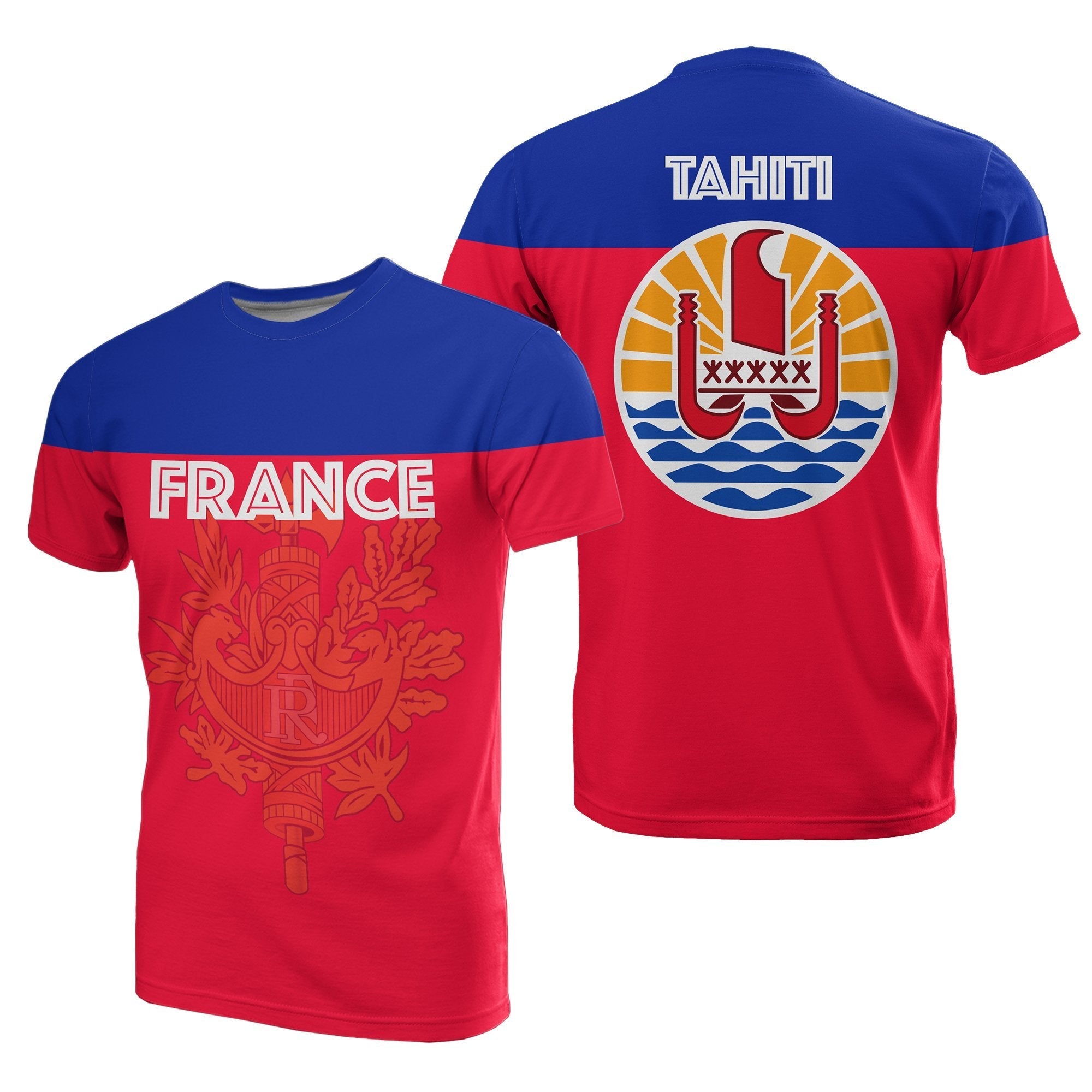 Expats Tahiti - France T shirt - Vibe Hoodie Shop