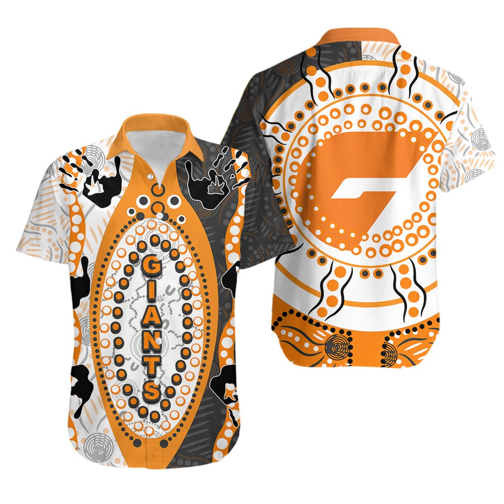 GWS Giants Hawaiian Shirt - Vibe Hoodie Shop