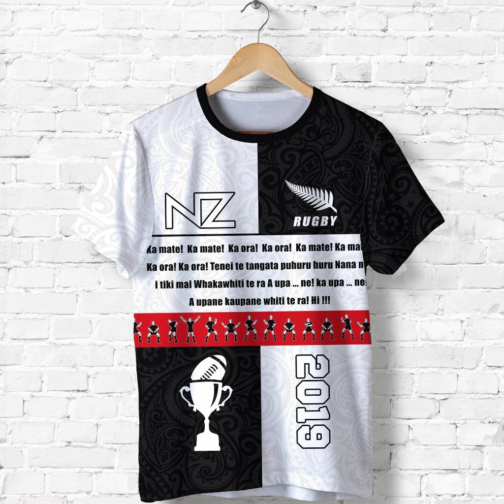 New Zealand Rugby Shirt, Ka Mate Haka Rugby T shirt - Vibe Hoodie Shop