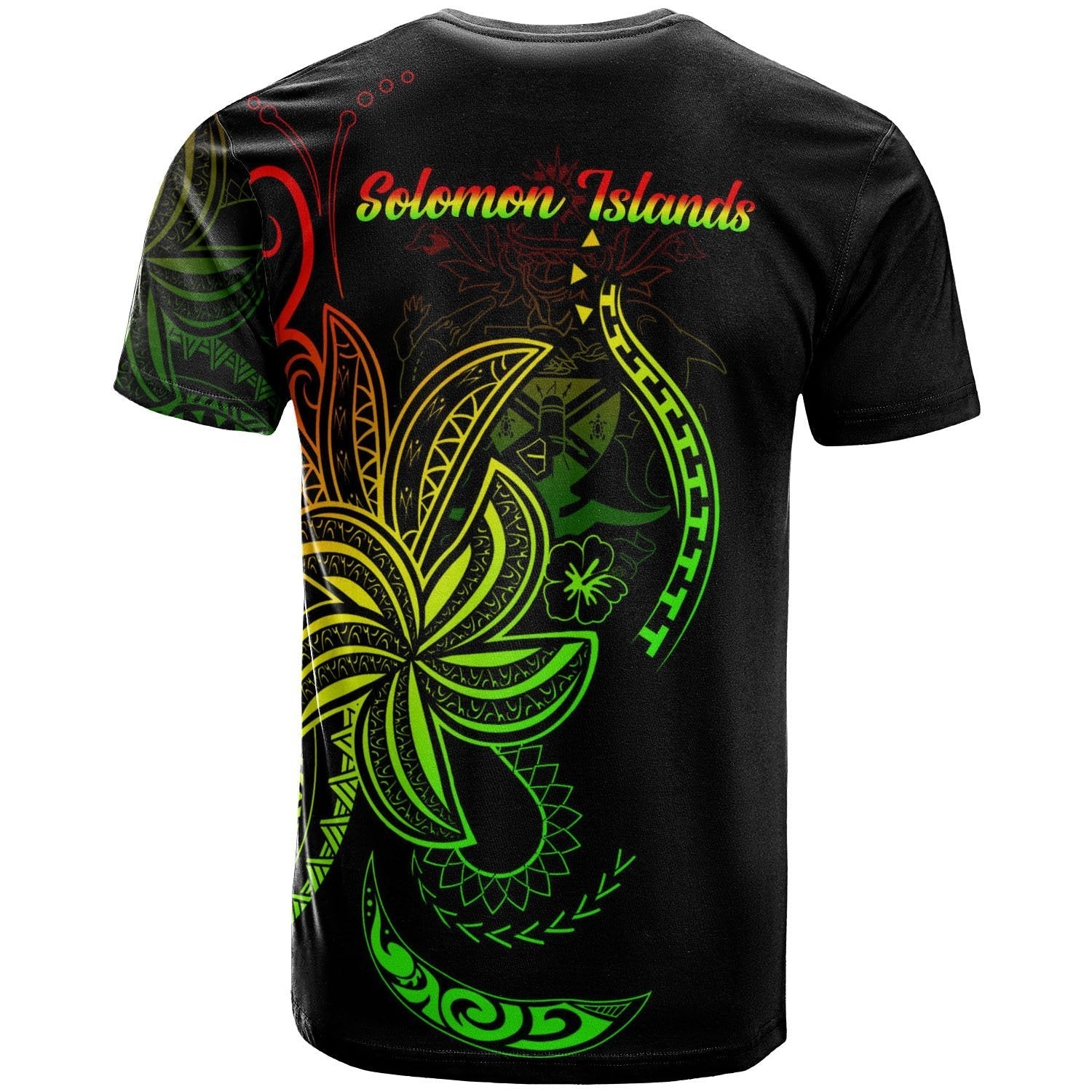 Solomon Islands T shirt - Country Code With Seal - Vibe Hoodie Shop