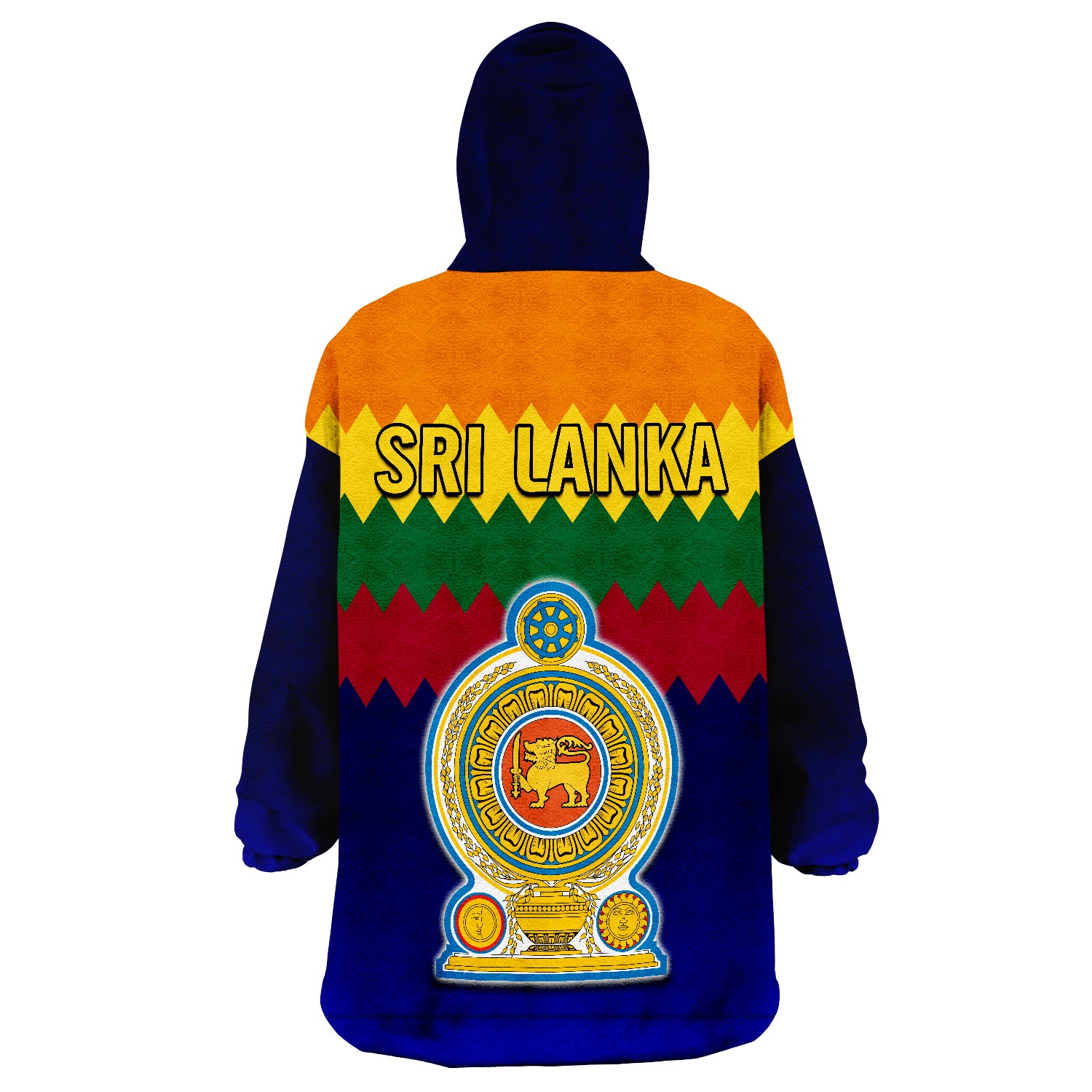 Sri Lanka The Lions Cricket Men's T20 World Cup Wearable Blanket Hoodie - Vibe Hoodie Shop
