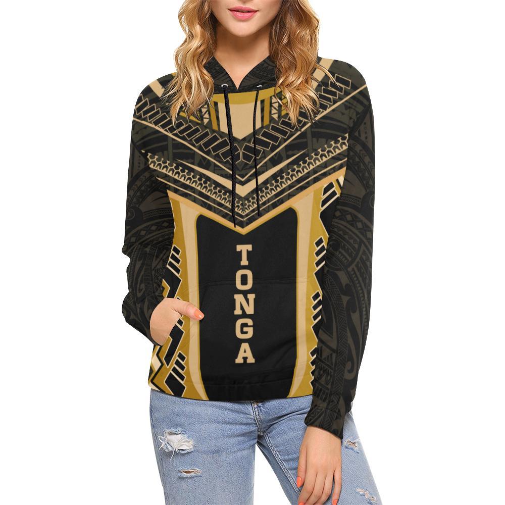 Hoodie Tonga New Polynesian Style Gold - Vibe Hoodie Shop