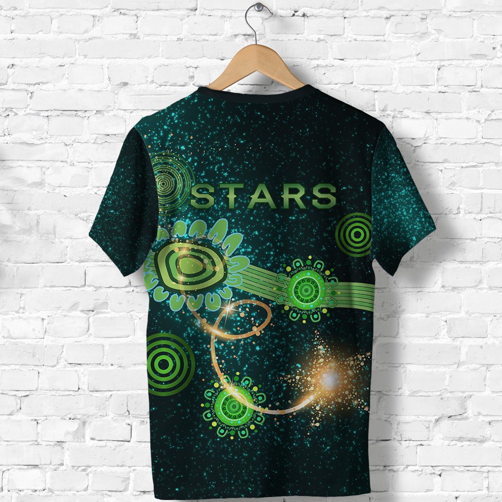 Melbourne Galaxy T shirt Stars Indigenous - Vibe Hoodie Shop