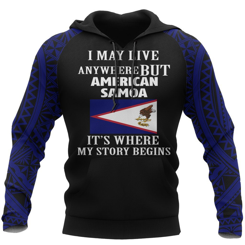 American Samoa It's Where My Story Begins Hoodie - Vibe Hoodie Shop