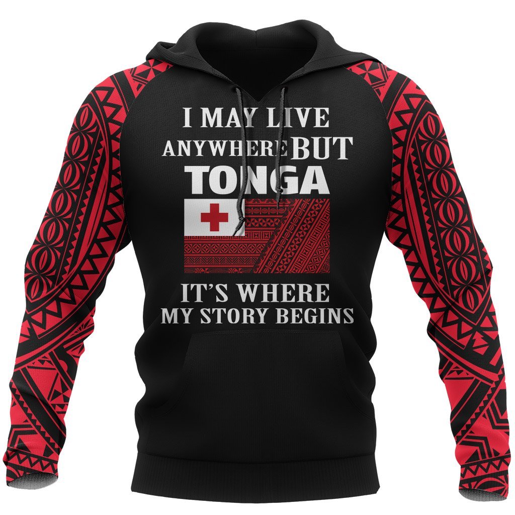 Tonga It's Where My Story Begins Hoodie - Vibe Hoodie Shop