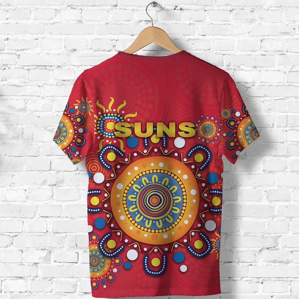 Gold Coast T shirt Suns Indigenous - Vibe Hoodie Shop