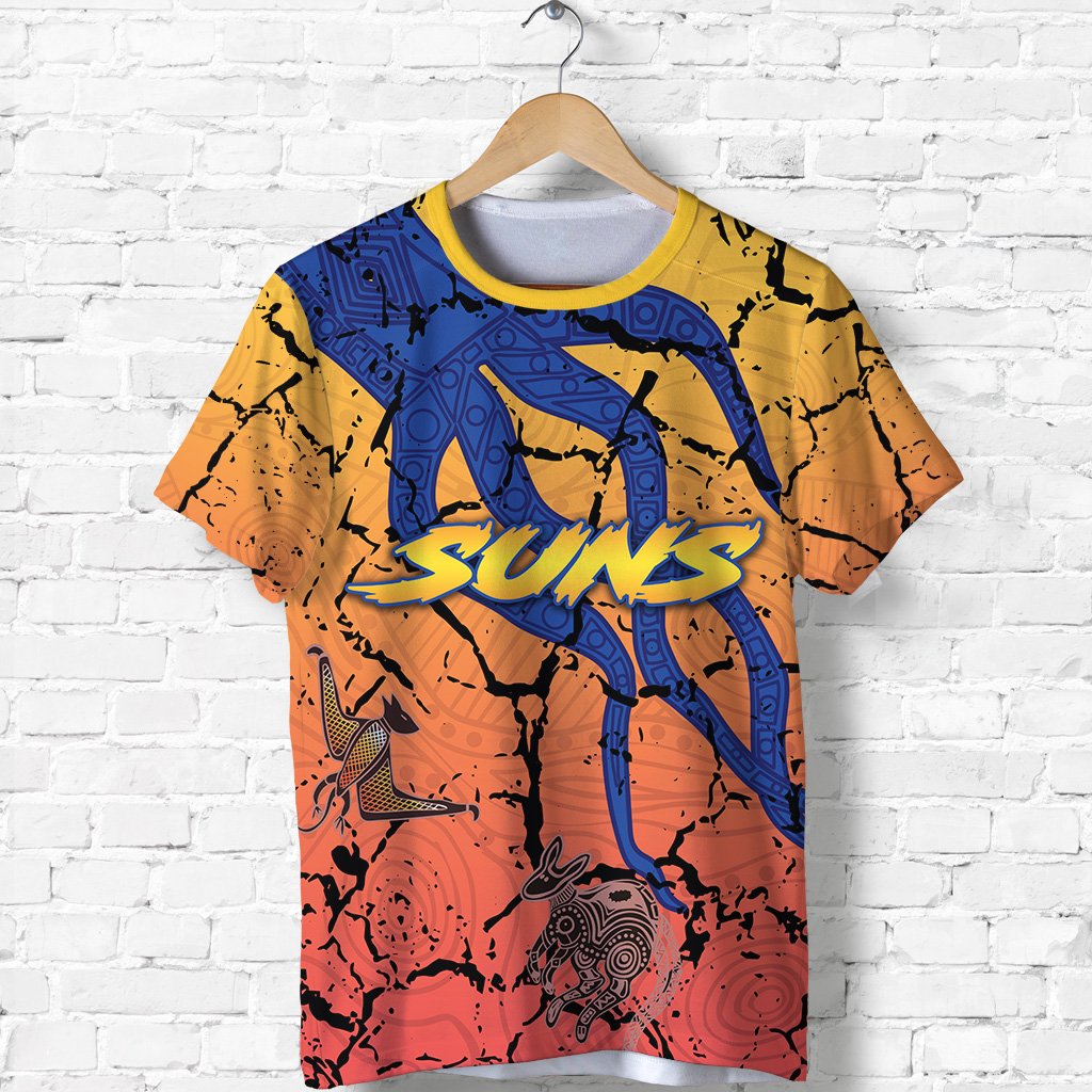 Gold Coast T shirt Suns Origin Indigenous - Vibe Hoodie Shop