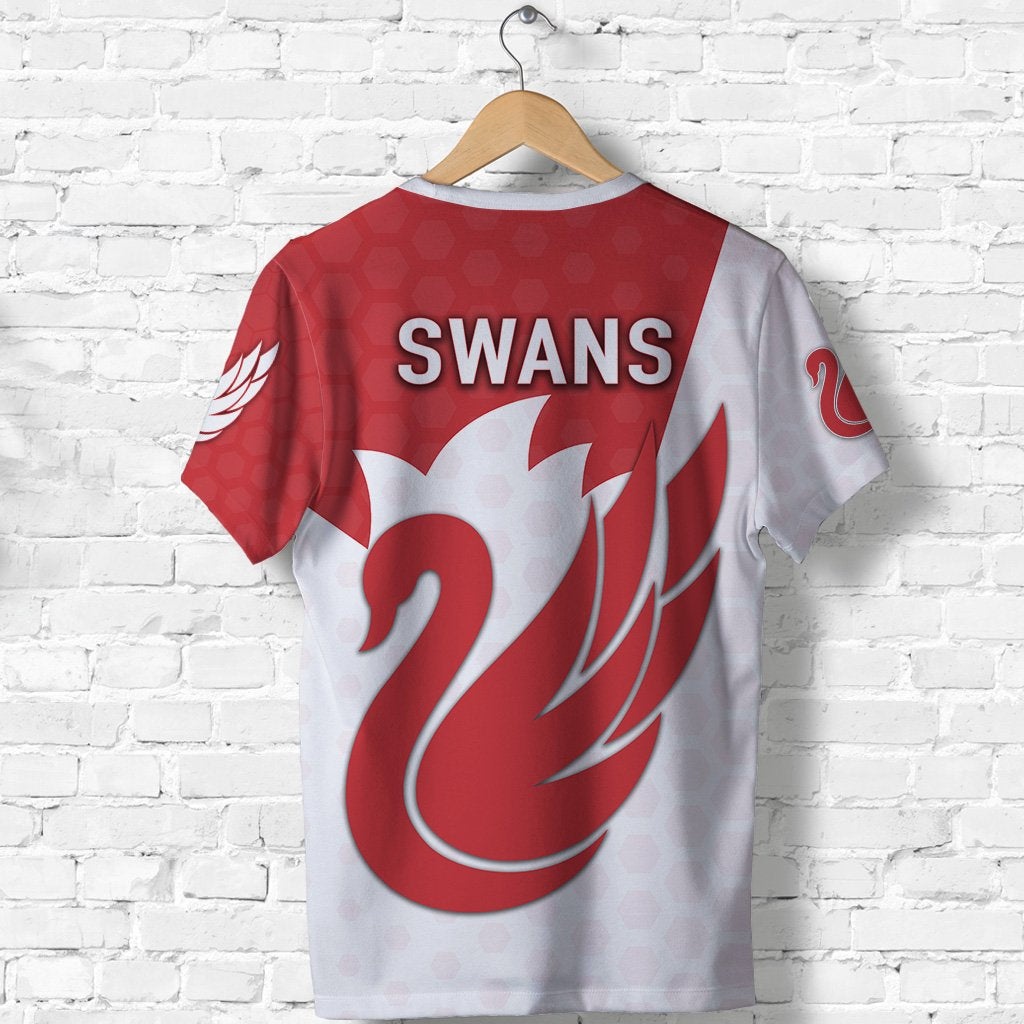 (Custom Personalised) Sydney T shirt Swans - Vibe Hoodie Shop