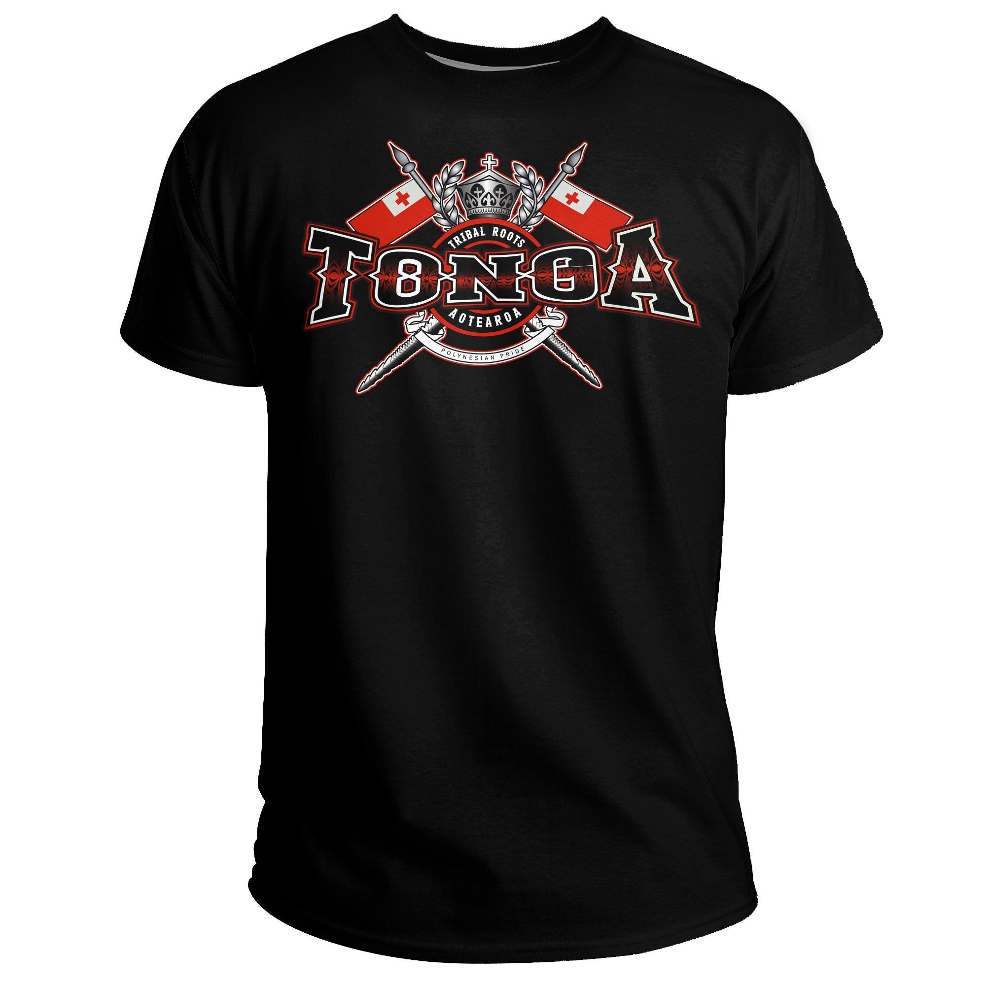 Tonga T shirt Polynesian Pride - Vibe Hoodie Shop