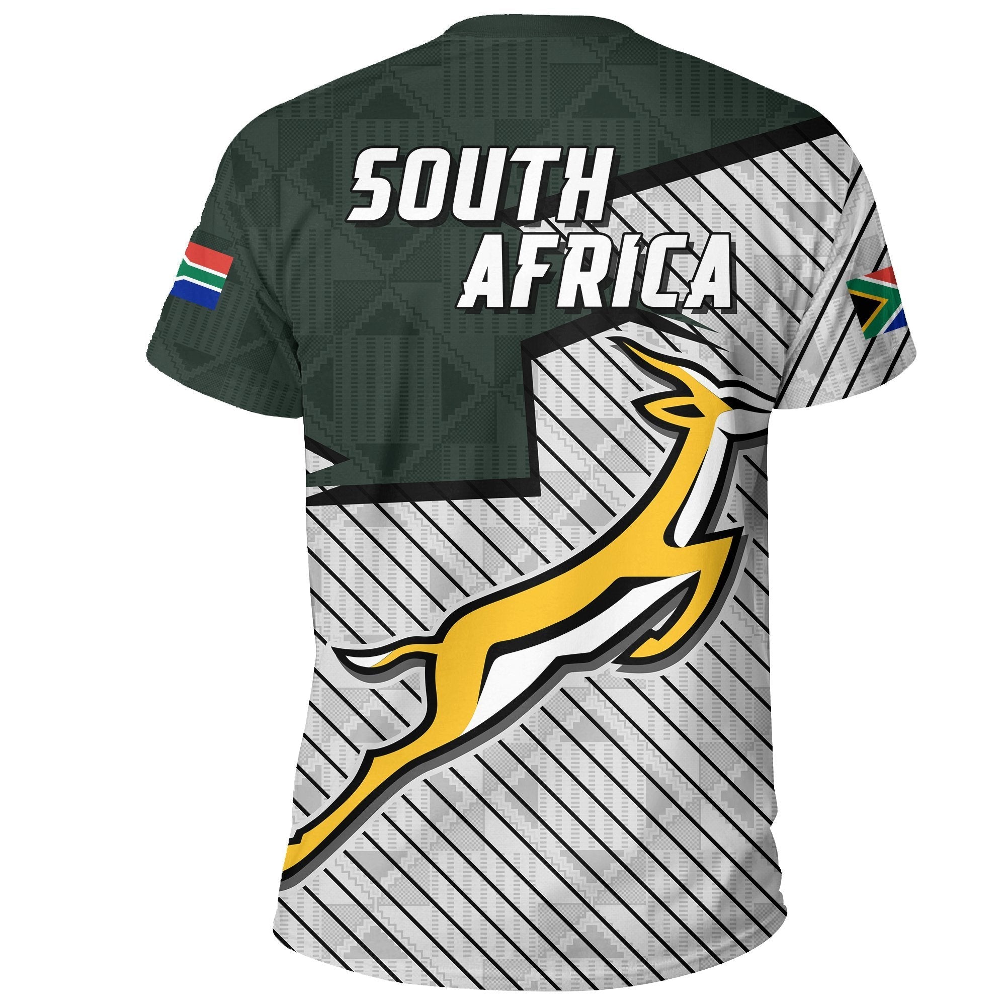 South Africa Springboks T shirt - Vibe Hoodie Shop