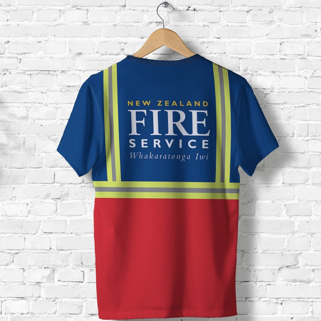 New Zealand Firefighter T shirt - Vibe Hoodie Shop