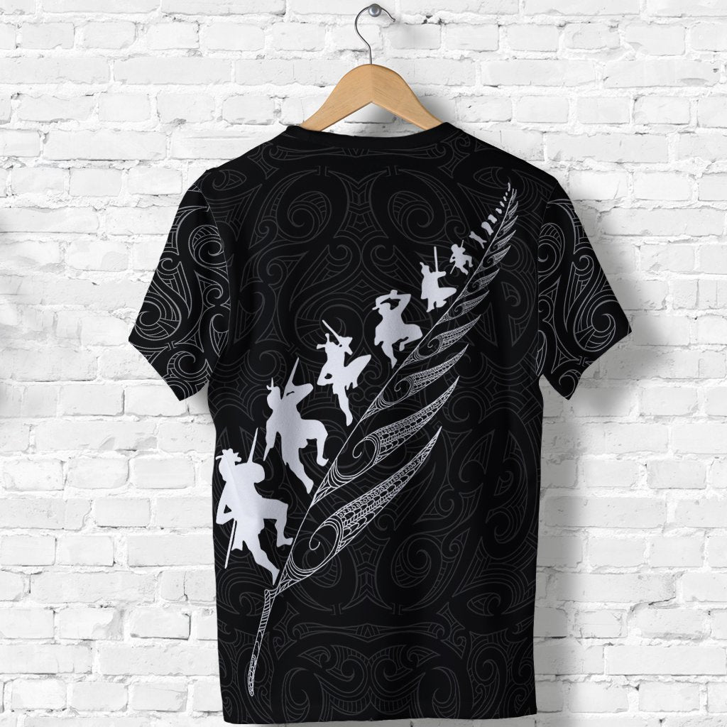 New Zealand Rugby Shirt, Kiwi Haka Rugby T shirt - Vibe Hoodie Shop