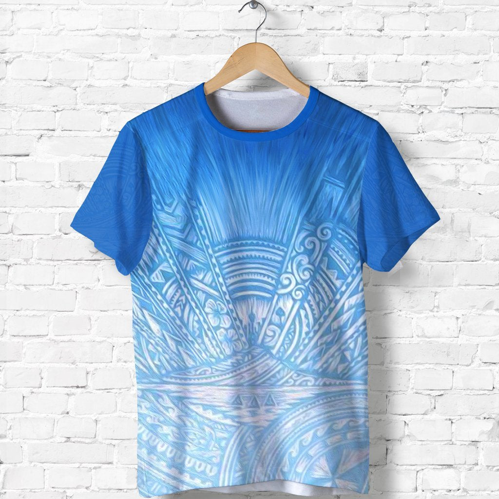 New Zealand Auckland T shirt Blue Rugby - Vibe Hoodie Shop