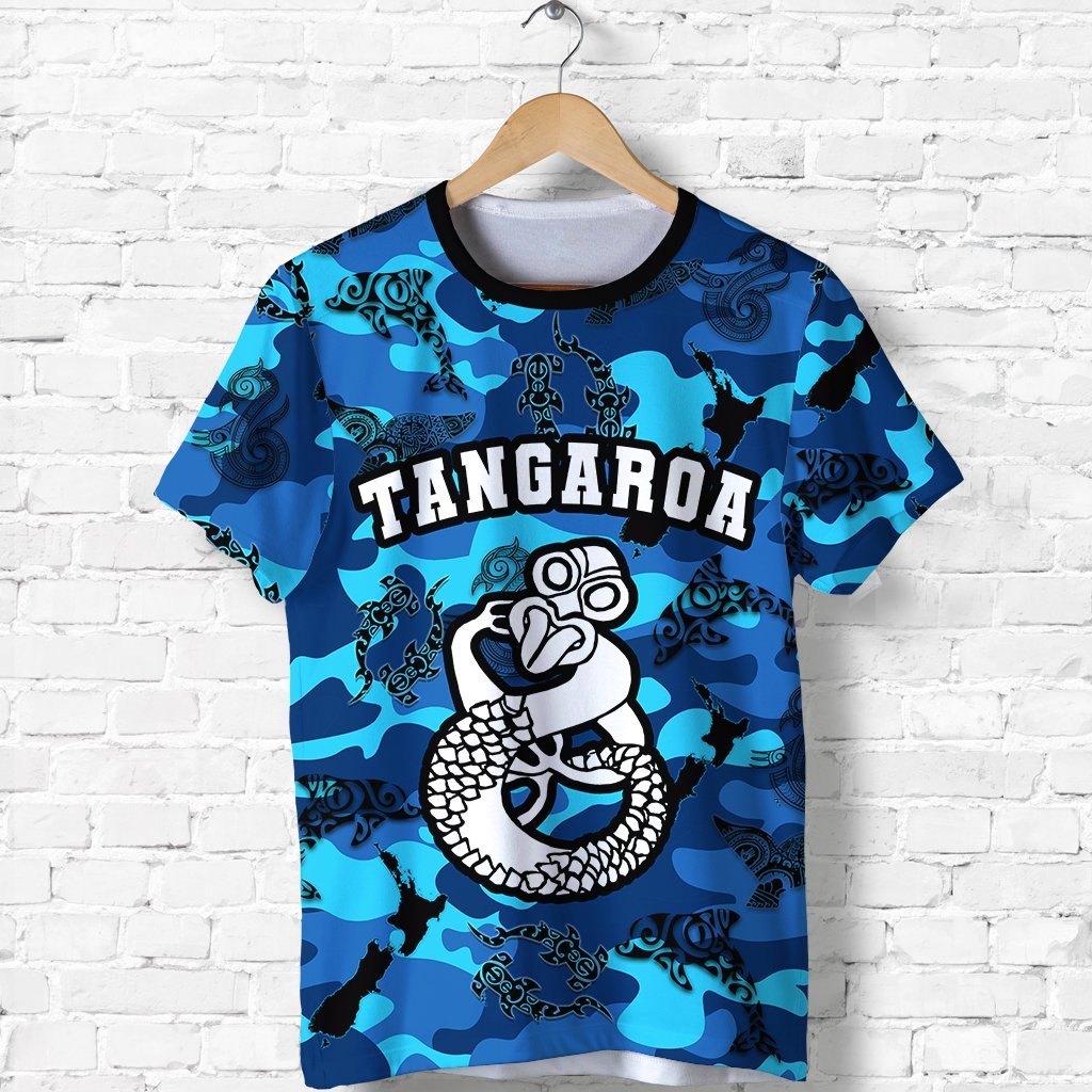 New Zealand Tangaroa God Sea T shirt - Vibe Hoodie Shop