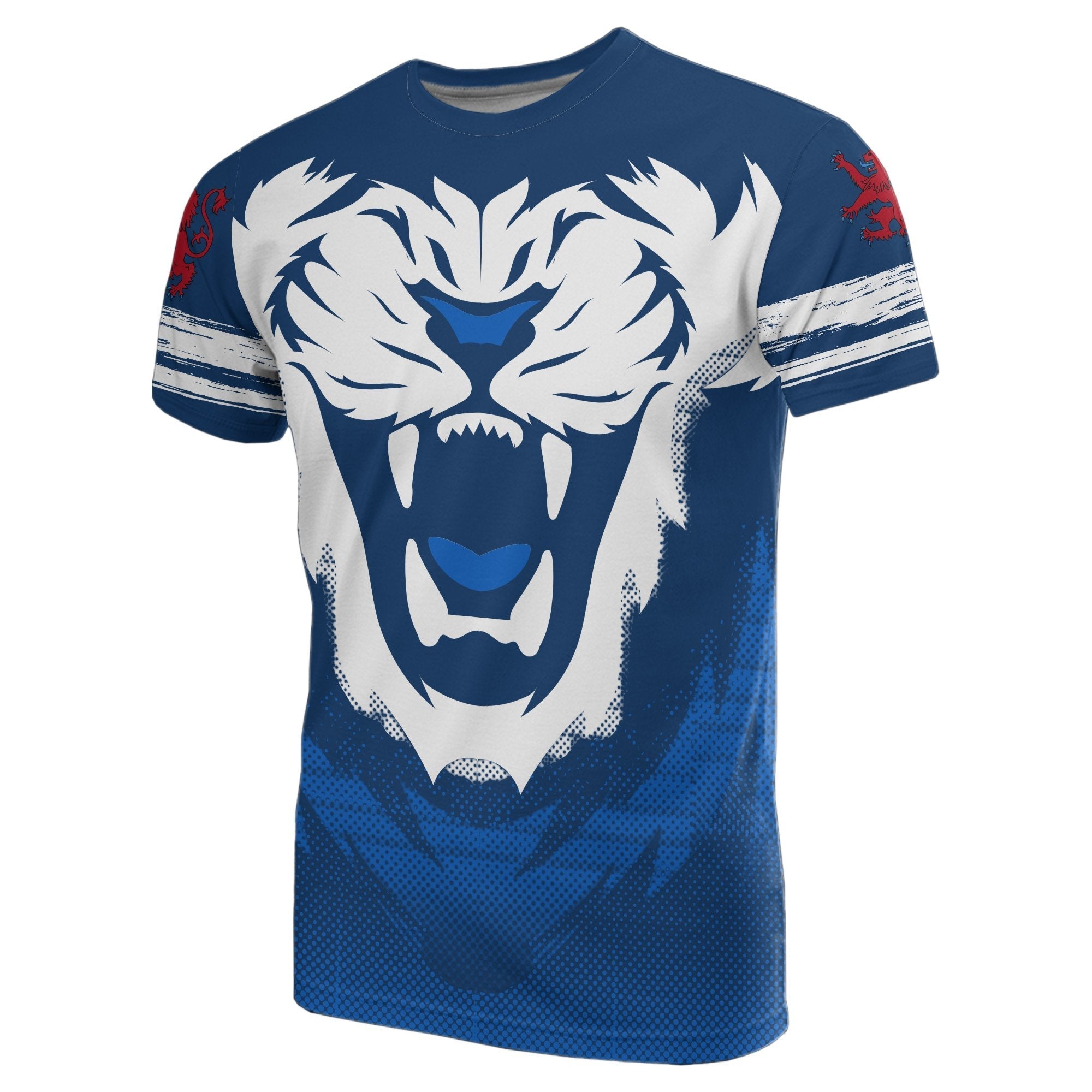 Scotland Flag T shirt Lion King - Vibe Hoodie Shop