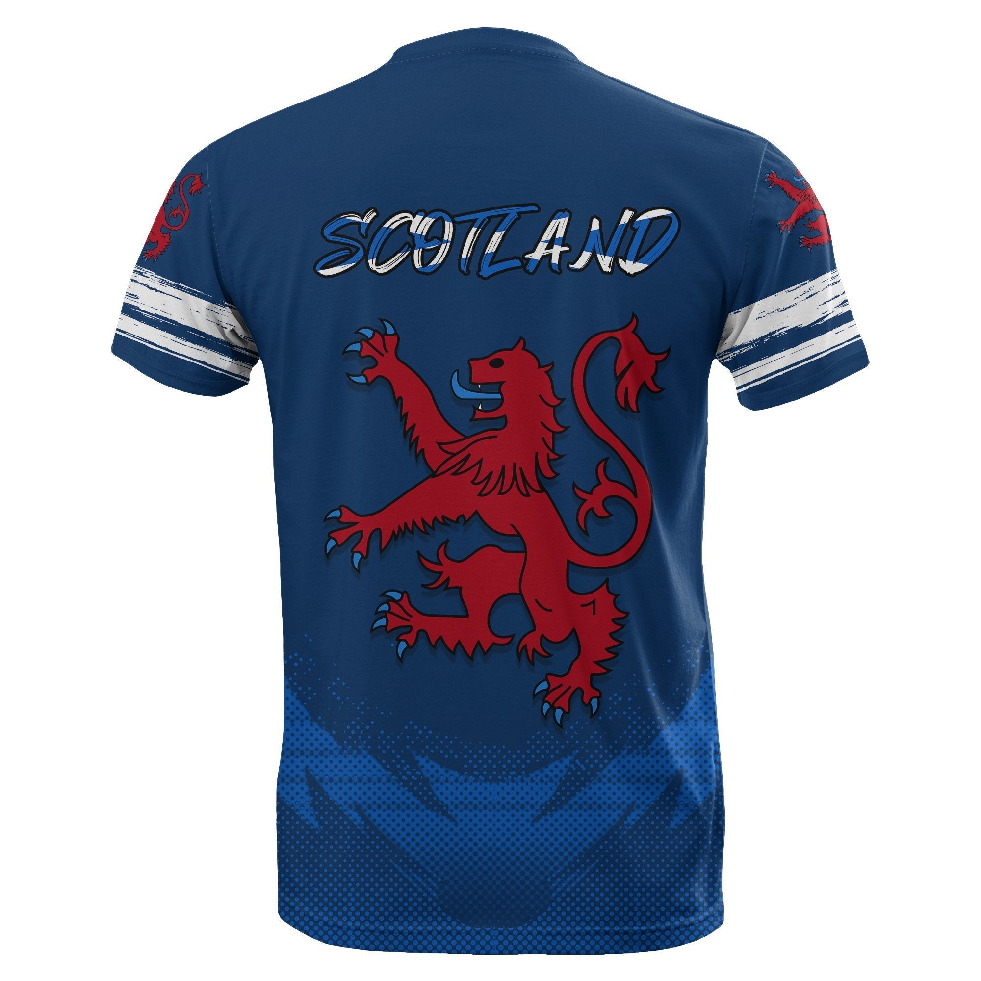 Scotland Flag T shirt Lion King - Vibe Hoodie Shop