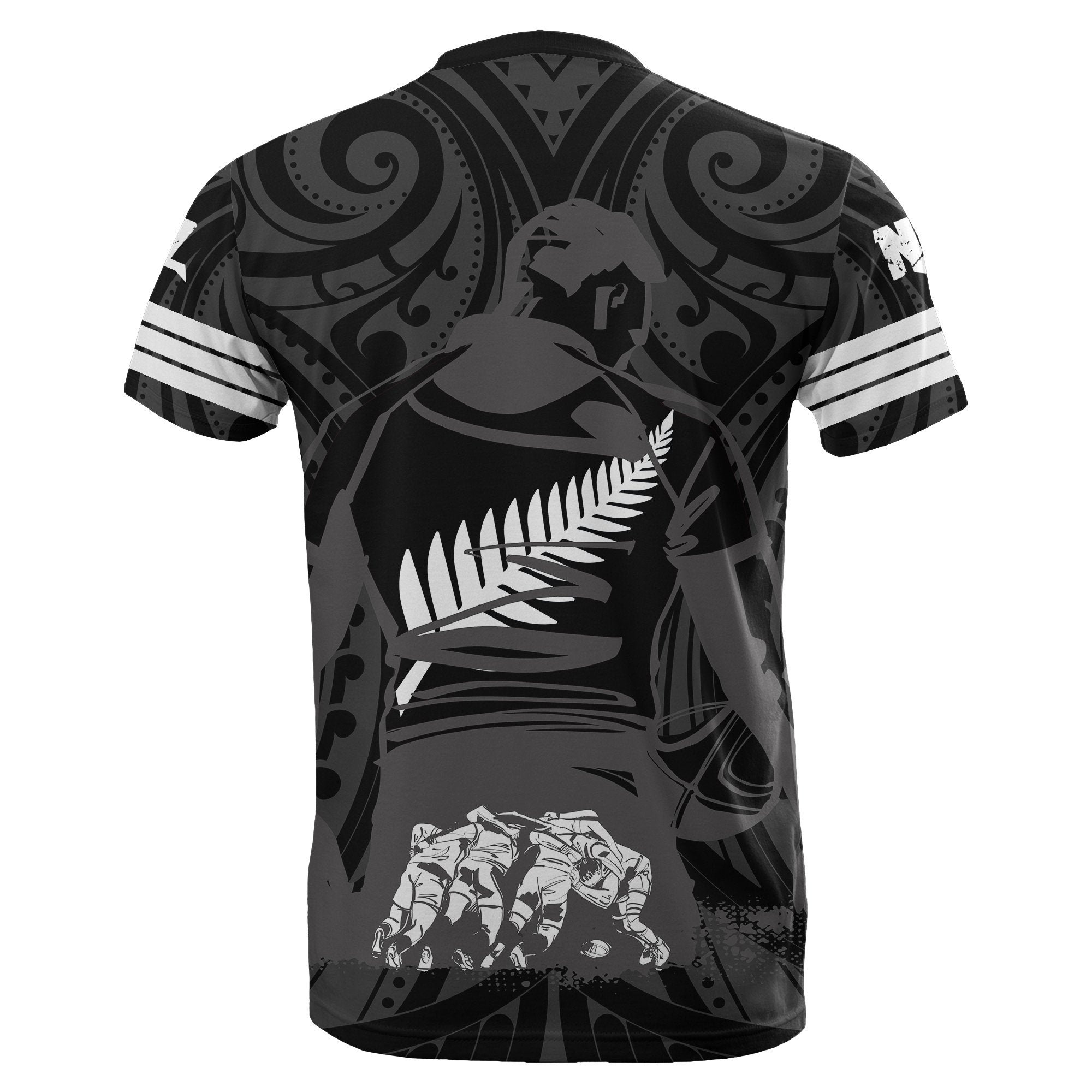 New Zealand Flag T shirt - Rugby Winner - Vibe Hoodie Shop